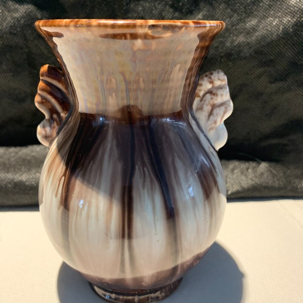 Mid Century - Brown Drip Glaze West German Vase - 501-12.